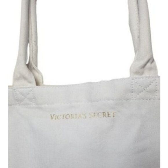 Victoria's Secret Heavenly Studded Angle Wings Beach Tote Bag NWT - Picture 4 of 7
